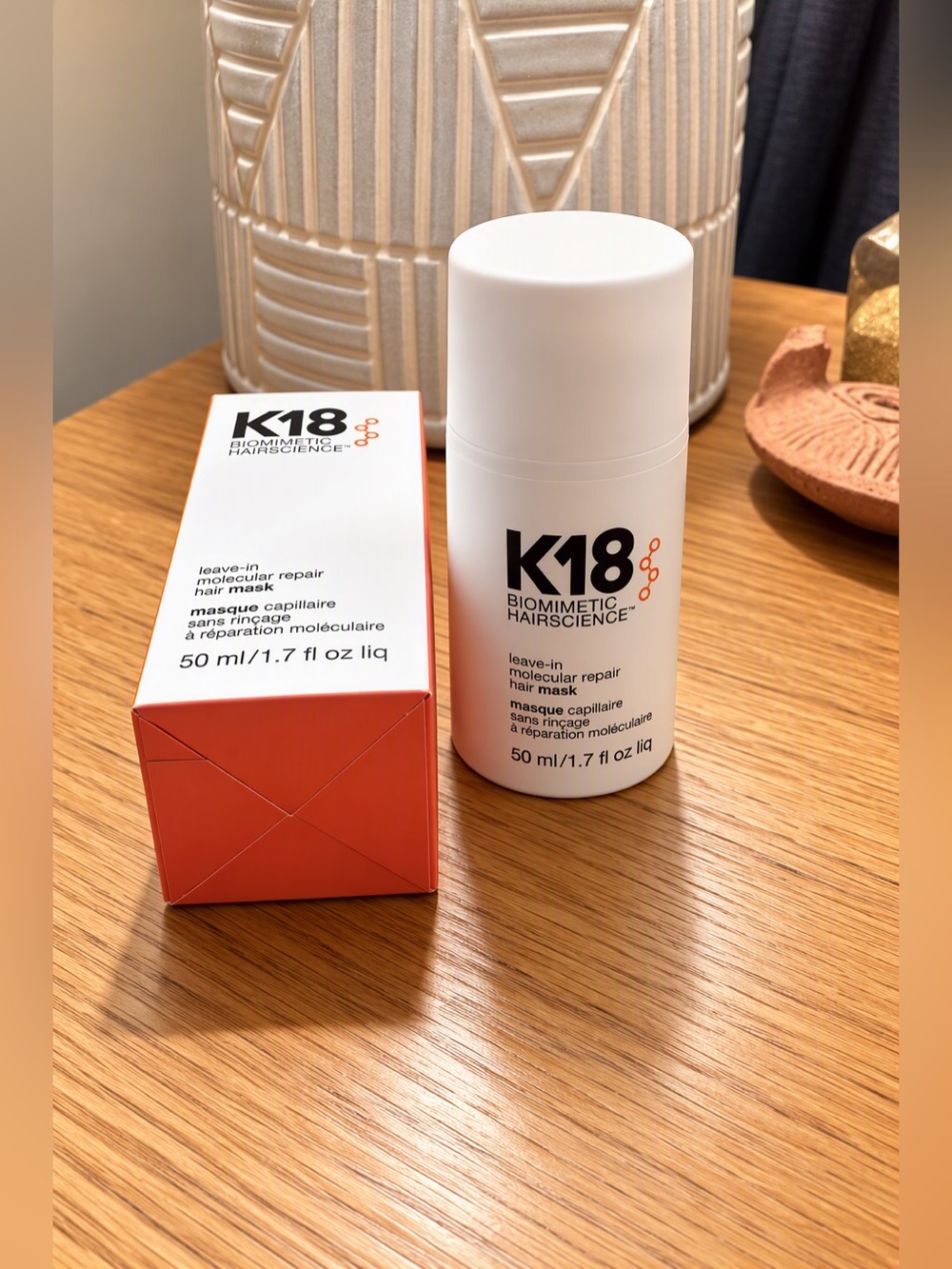 K18 Biomimetic Hairscience Leave-In Molecular Repair Hair Mask